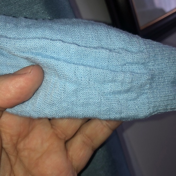 Kismet Blue Cardigan Sweater Lightweight Open-Front XL - new or like new - Picture 6 of 8